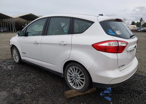 2013 Ford C-Max Hybrid Sel z USA, uszkodzony, nr VIN 1FADP5BU2DL505798